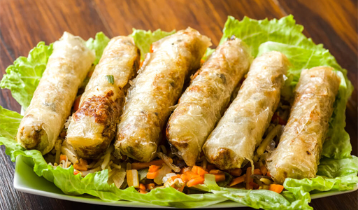 Noodles Spring Roll